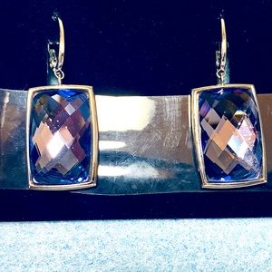 Swarovski Nirvana Earrings - Tanzanite